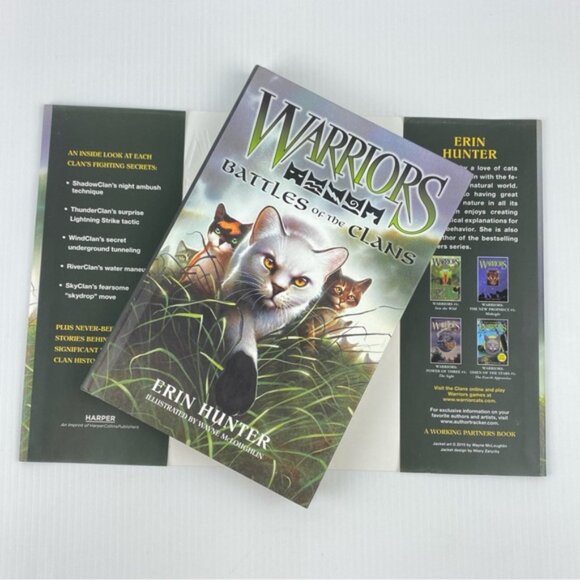 Warriors: Battles of the Clans Book Hardcover Illustrated - Picture 4 of 13